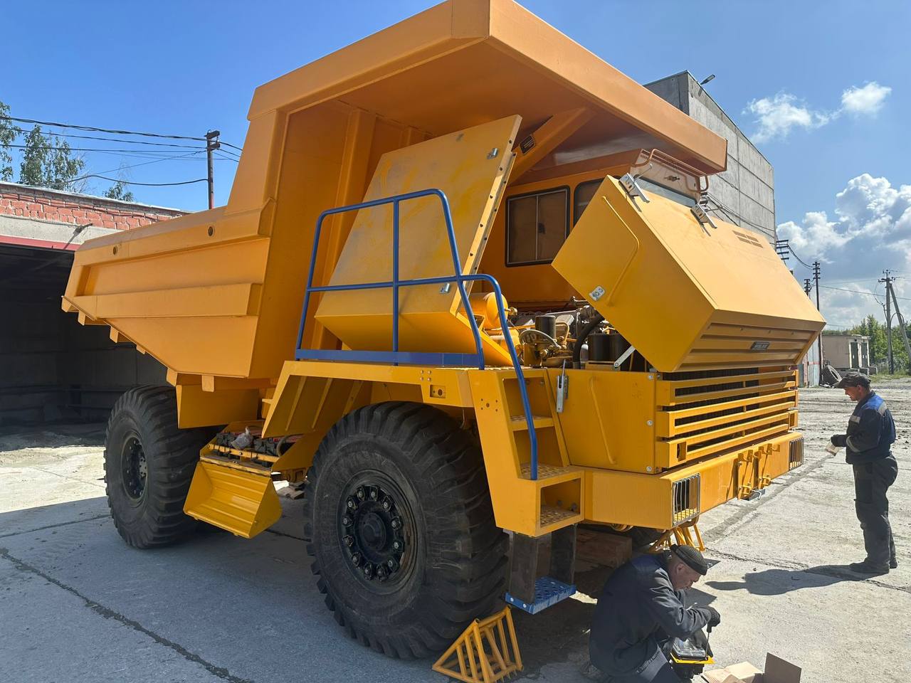 Собранная машина у клиента